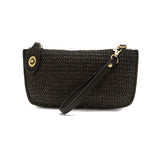 Straw Mini Wristlet Crossbody