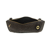 Straw Mini Wristlet Crossbody