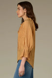 Wit & Wisdom Ruched Woven Top