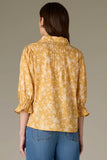 Wit & Wisdom Floral Buttoned Blouse