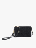 Riley Clutch & Crossbody: Sweater Black