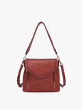 Lorelei Crossbody: Maroon