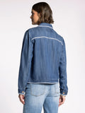 Thread & Supply Embroidered Denim Jacket