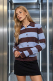 Striped Knit Cardigan