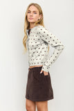 Polka Dot Cardigan