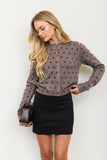 Polka Dot Cardigan