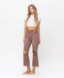 Aztec 90's Crop Flare Pants