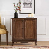 Walnut Accent Cabinet