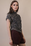 Soft Knit Leopard Top
