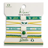 University Of Oregon Game Day Hair Tie Bracelets