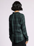 Thread & Supply Button Down Plaid Top