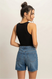 Sleeveless Tank Top Bodysuit