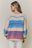Oversized Striped Sweater