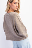 Crew Neck Oversized Sweater