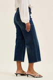 Judy Blue Wide Crop Utility Jeans