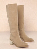 Tall Suede Boots