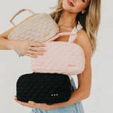 Quilted Cosmetics Bag