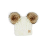 C.C. Beanies Kids Double Pom Hat