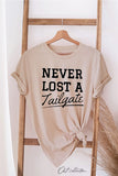 "Never Lost a Tailgate" Graphic Tee