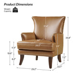 Vegan Leather Armchair