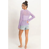 Open Knit Cardigan