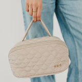 Quilted Cosmetics Bag