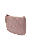 Straw Mini Crossbody Clutch