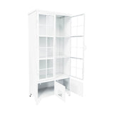White Metal Cabinet
