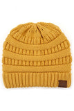 C.C. Beanies Cable Knit Classic Hat