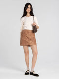 Thread & Supply Corduroy Mini Skirt