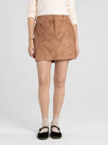 Thread & Supply Corduroy Mini Skirt
