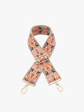 Boho Guitar Strap: Brown & Orange