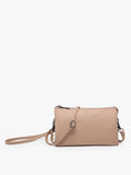 Riley Clutch & Crossbody: Rose Petal