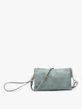 Riley Clutch & Crossbody: Teal