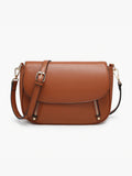 Lindsay Crossbody: Brown