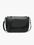 Lindsay Crossbody: Black