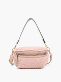 Brookie Sherpa Bag: Pink