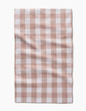 Natural Vintage Gingham Tea Towel